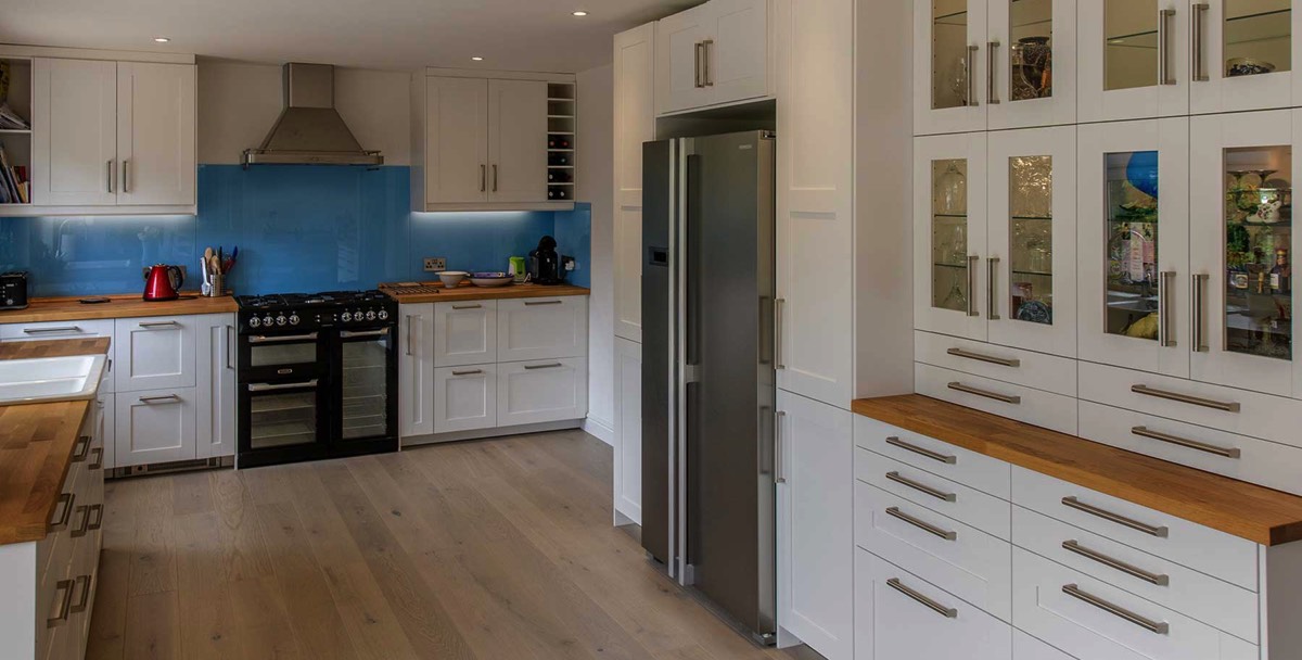 beautiful kitchen with bespoke wooden units in Aberdeen City