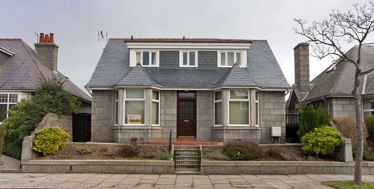 detached granite house which has undergone some extensive property renovation in the heart of Aberdeen City